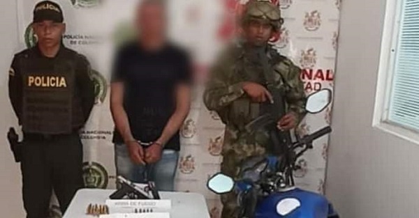 Alias ‘Víctor Lagaña’, fue capturado mediante operativo de Policía del Magdalena y Ejército Nacional.