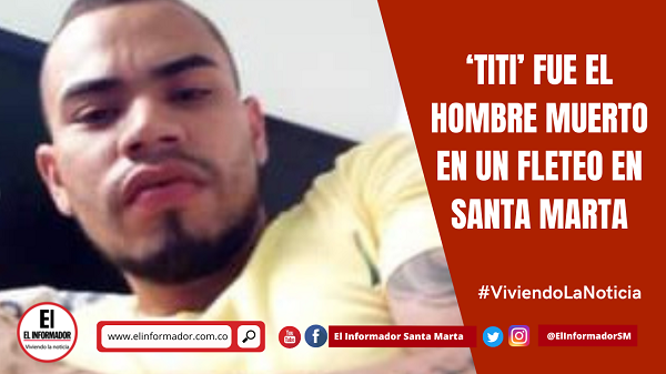 Andrés Estith  Teherán Luna, muerto.