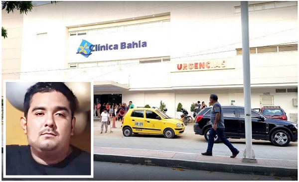 Jonathan Daniel Mantilla Cabarique, murió a los pocos minutos de haber sido ingresado a la Clínica Bahía.