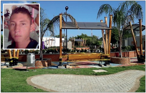 El cuerpo sin vida de Roberto Mario Amaris Martínez fue llevado hasta la morgue de la localidad.