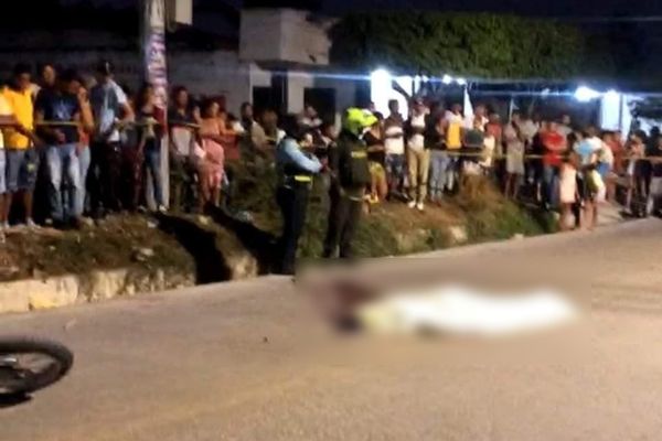 Luis Alfonso Arévalo, quedó tendido sin vida sobre el asfalto tras el accidente.