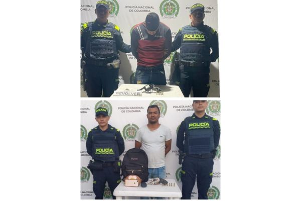 Los capturados fueron dejados a disposición de la Fiscalía seccional.