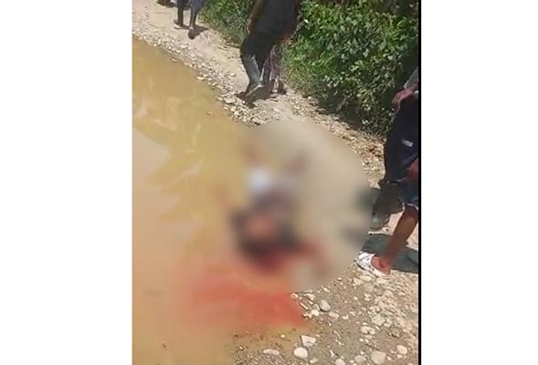 Carlos Mario Zapata Choles fue atacado a tiros por desconocidos en una trocha.