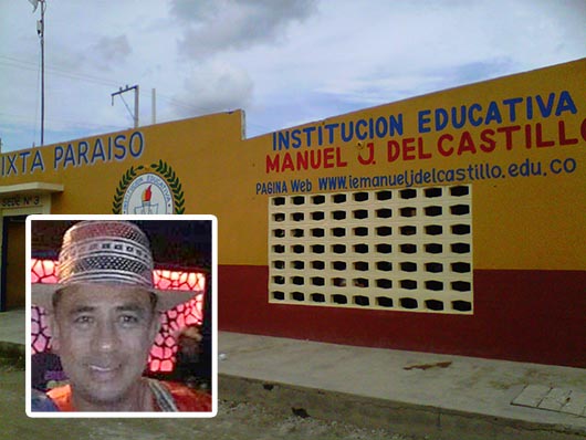 La acción criminal en el que perdió la vida Elesther José Russo González fue perpetrada por un desconocido dentro del colegio Manuel J. Del Castillo.