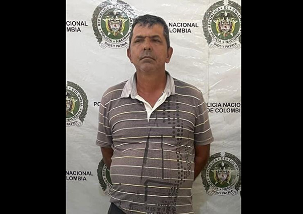 Mario Tarazona, fue capturado por la Policía en un puesto de control en la Troncal de Oriente.