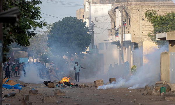 Se han producido disturbios en Dakar y otras ciudades de Senegal tras la condena del 1 de junio.