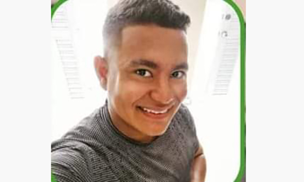 Hernando Luna iba en su moto por el sector del cementerio local y allí sufrió el percance vial.