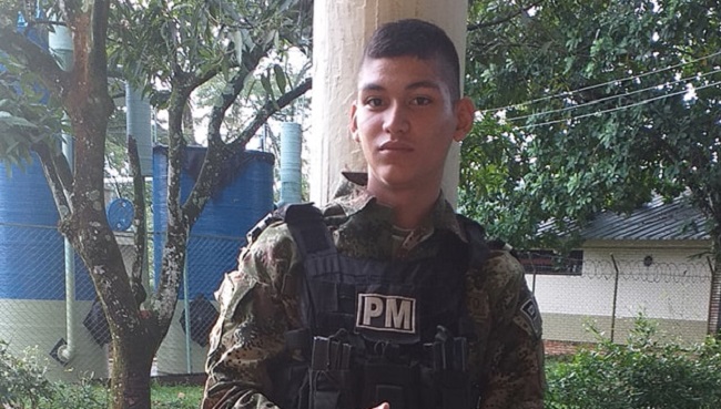 Erick Melo había prestado el servicio militar. Q.E.P.D.