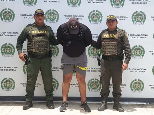 Alfredo de Jesús Manjarrez Márquez, capturado en operativo de la Fiscalía General de la Nación en el Magdalena.