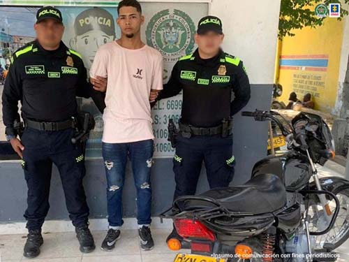 Samuel David Paternostro Mercado capturado por presuntamente haber participado en un homicidio.