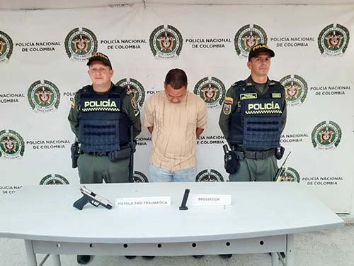 Jhonatan David Polo Cuao fue capturado en el municipio de Ciénaga, Magdalena.