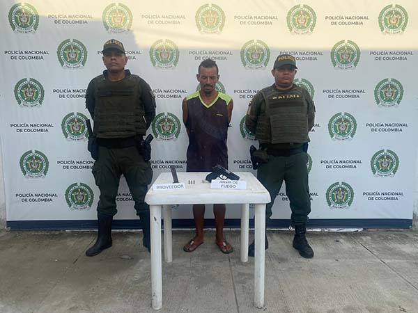 Jhonatan David Polo Cuao fue capturado en el municipio de Ciénaga, Magdalena.