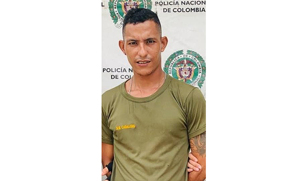 Duván Sarmiento deberá responder por el delito de porte, tráfico y fabricación de armas de fuego.