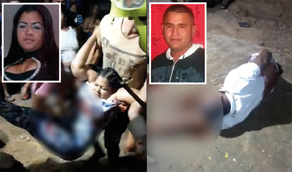 Alejandra Yépez y su esposo José Navarro fueron trasladados hasta la sala de urgencias del hospital del municipio de Plato, Magdalena