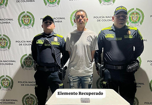 Farid Leonardo Cantillo Muñoz, capturado señalado de atacar a una joven en medio de un atraco.