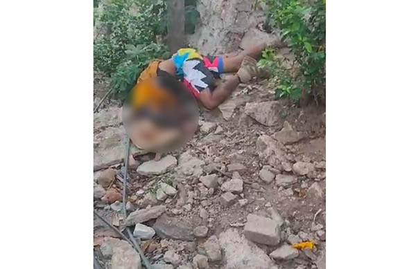 El cuerpo sin vida de Andrés Felipe Botto Fernández quedó en plena vía pública del barrio Nueva Betel.