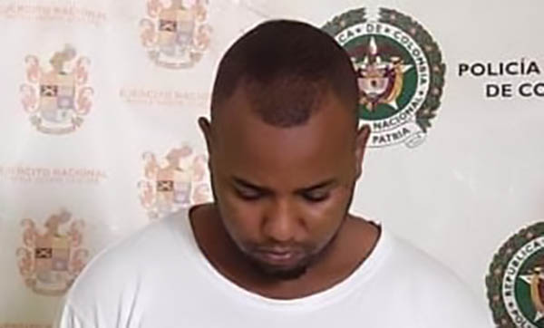 Luis Fajardo fue capturado en operativo adelantado por la Policía de Magdalena y Cartagena.