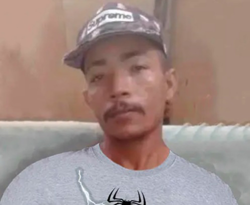 Óscar David Cáceres Rebollo tras ser atacado a tiros fue llevado hasta la Policlínica Ciénaga.