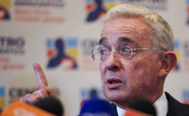 Álvaro Uribe Vélez, expresidente de Colombia.
