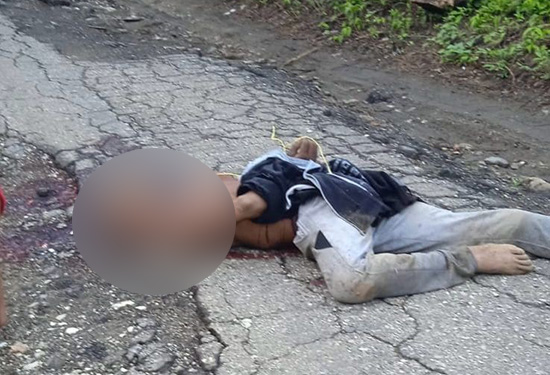 El cadáver fue encontrado trabajadores de finca del sector en una trocha.