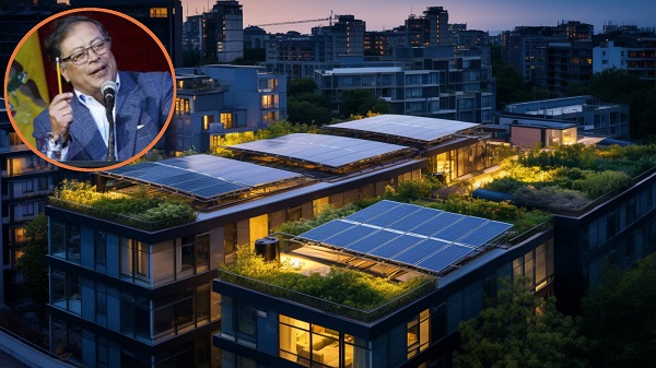 El Presidente Gustavo Petro anunció que el modelo eléctrico de la Costa Caribe, basado actualmente en el gas y el carbón, será cambiado gradualmente a través de paneles solares.