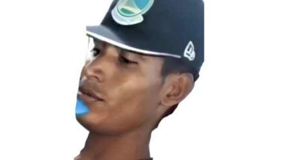 Gleiner Smith Herrera, muerto a tiros por desconocidos que huyeron del lugar.