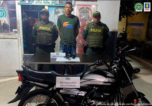 Ender Manuel Soto Mejía fue capturado en un operativo desarrollado por la Policía Nacional.