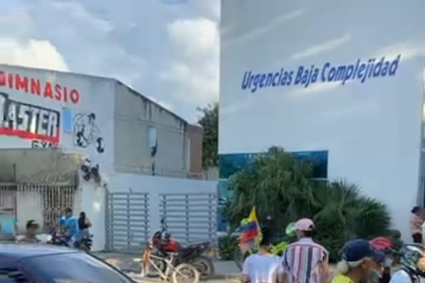 A la Clínica Los Nogales llegaron dos de las tres víctimas de atentados a bala en Santa Marta
