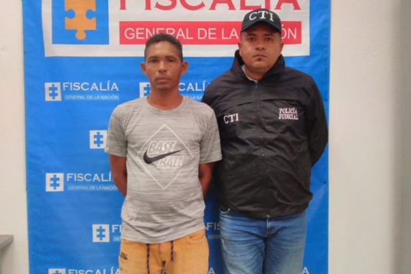 Aurelio Vargas Hernández fue capturado por un grupo de Policía del Magdalena y Fiscalía Seccional.