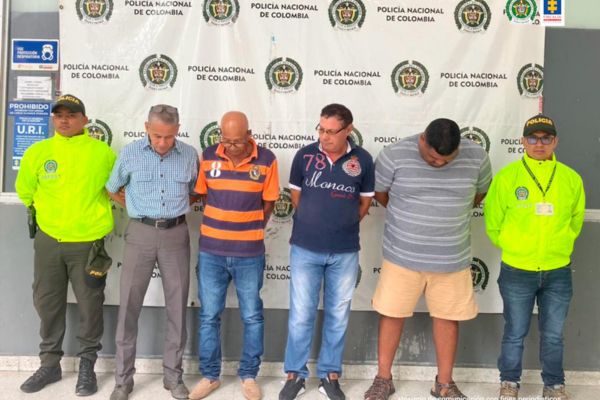 Cuatro de los presuntos integrantes fueron capturados y judicializados. 