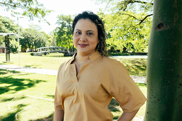 Doctora Lilibeth Pedraza Álvarez, docente e investigadora del Programa de Psicología, ganadora de la convocatoria Orquídeas de Minciencias.