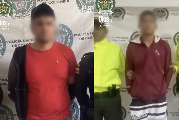 Capturados en los operativos.