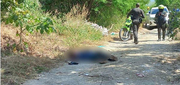 El cuerpo baleado que está sin identificar fue encontrado en un sector solitario cerca de la Vía Alterna, vereda Don Jaca.
