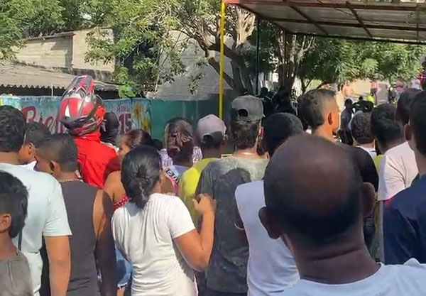 En la fotografía, Amet Simón Silva, uno de los jóvenes acribillado a balas en el barrio San Pablo.