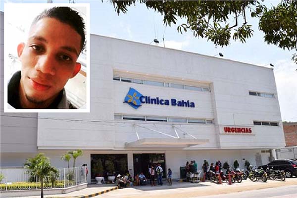 Elkin Logreira García recibió asistencia médica especializada en la Clínica Bahía de Santa Marta.