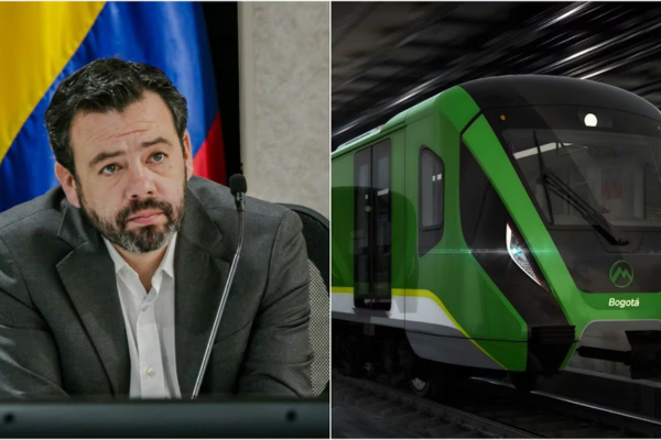 El mandatario explicó cómo está la situación de la primera línea del metro. 