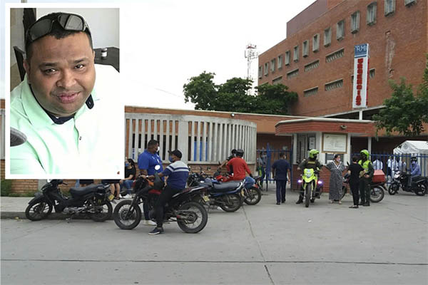 Oswaldo Enrique Jiménez Espitia murió cuando recibía asistencia médica en el Hospital ‘Julio Méndez Bareneche’ de Santa Marta.