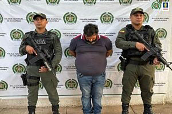 Geovany Velázquez Pérez, fue capturado por un operativo de la Policía Nacional.