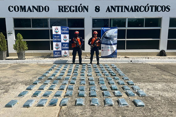 La droga estaba encaletada en un contenedor que tenía como destino a Europa.