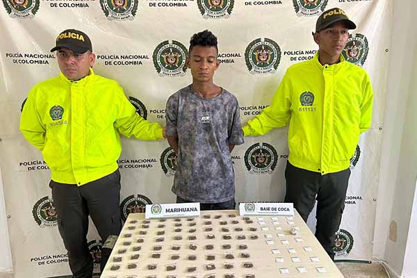 Jorge Herrera, fue capturado por la Policía en Ariguaní, Magdalena