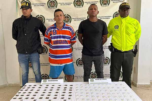 Los hermanos Luis y Juan Suárez, marihuana, cocaína y base de coca, detenidos.