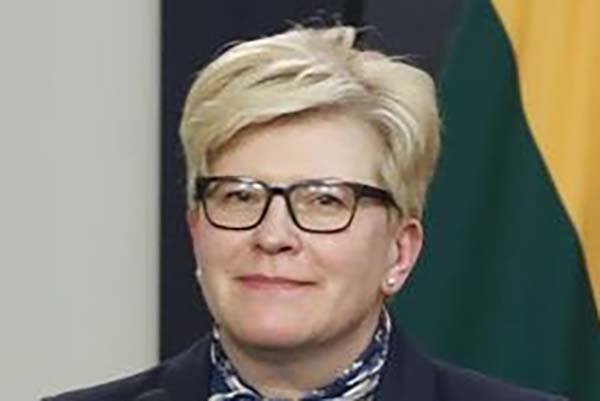 Ingrida Simonyte saldrá el presidente. Ingrida Simonyte saldrá el presidente.