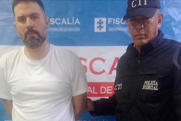 El capturado Allan Scalzo Gómez deberá responder por ser el presunto autor intelectual de la muerte de Haled Saghair.