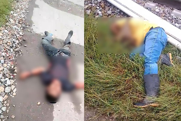uis Carlos Camargo Polo y El otro hombre asesinado permanece sin ser identificado en la morgue de Ciénaga, Magdalena.