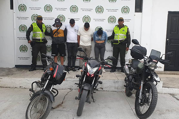 Ricky Pérez, Darwin Salas, Dayana Crespo y Elkin Barrera, fueron dejados a disposición de la Fiscalía Seccional Magdalena.