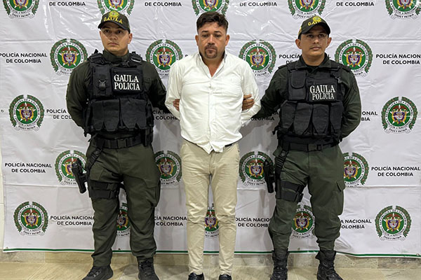 Wilfrido Santander Figueroa Fontalvo fue dejado a disposición de la Fiscalía General de la Nación.