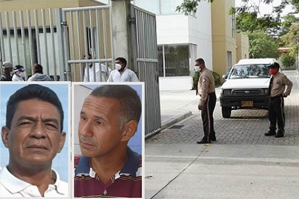 Jairo Gamarra y Víctor Roa González, muertos cuando eran atendidos en clínicas de Santa Marta, fueron llevados a morgue de la ciudad.