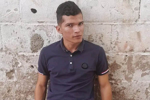 Daniel Villalba fue capturado por la Policía cuando conducía el vehículo de carga que fue robado.