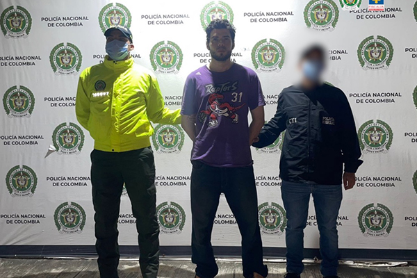 David Sepúlveda Van Leenden, señalado de haberle dado muerte a sus tíos en Santa Marta.