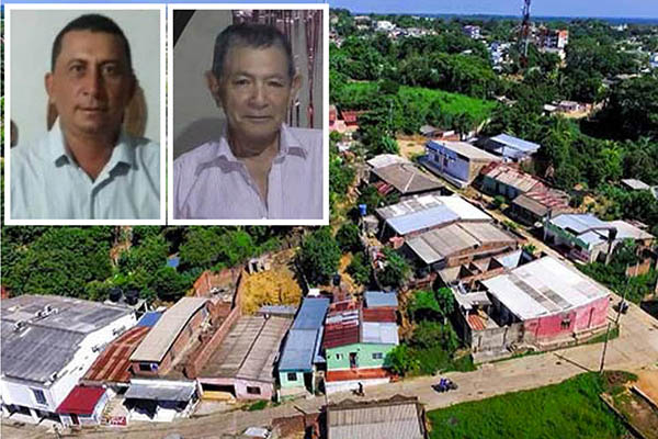 Santander Mendoza Tovar y Abelardo Palencia Andrade, fueron las personas que se suicidaron.